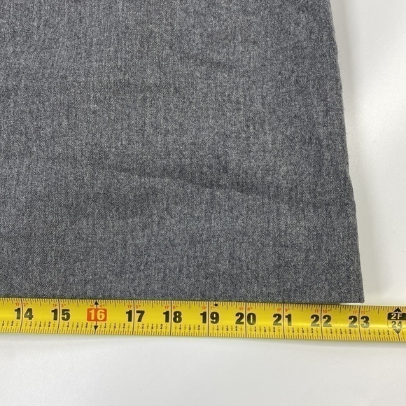 Vintage Pendleton Gray Pure Virgin Wool Pencil Skirt Waist 27" - Picture 12 of 14